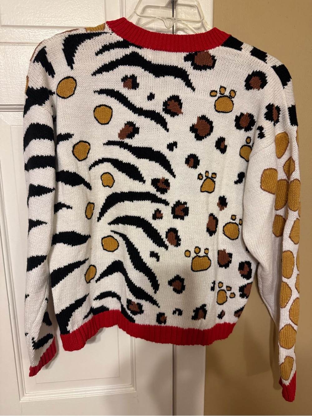 Vintage BEREK Heavy Hand Knit Sweater Safari Sz S NWT - Picture 8 of 8